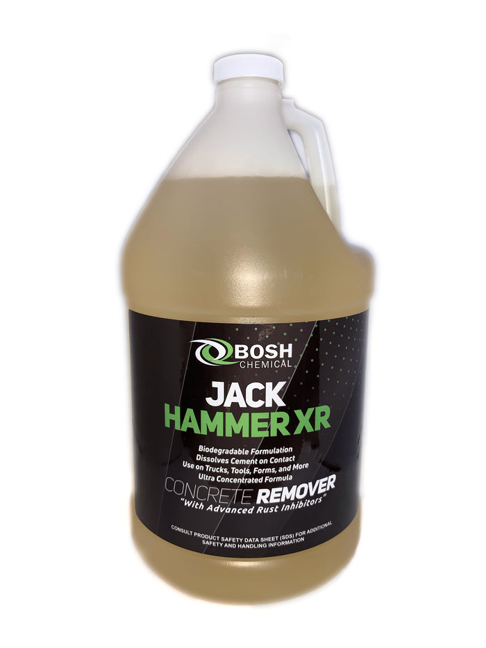 Jack Hammer XR Conrete Remover, Biodegradable Concrete Cleaner (Concentrate)
