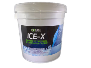Ice X Snow and Ice Melting Pellets | 96% Calcium Chloride | 15 lb
